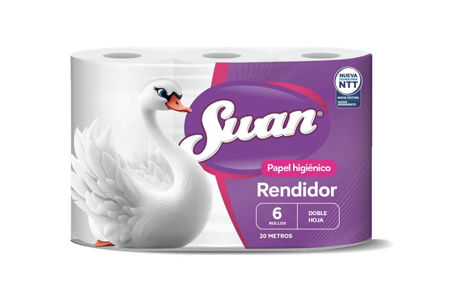 Papel Higienico Swan Rendidor Doble Hoja 6×20 Mt